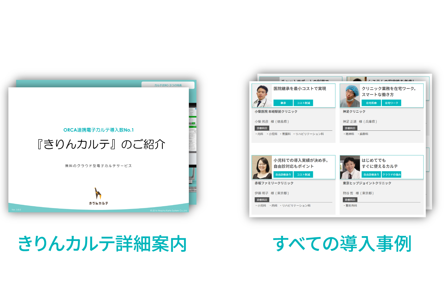 きりんカルテ 資料請求 無料のクラウド型電子カルテ きりんカルテ